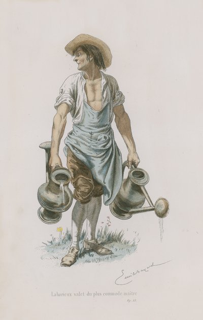 Epistle XI, To My Gardener, 1695 by Emile Antoine Bayard